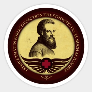 Art of Medicine: Vesalius Sticker